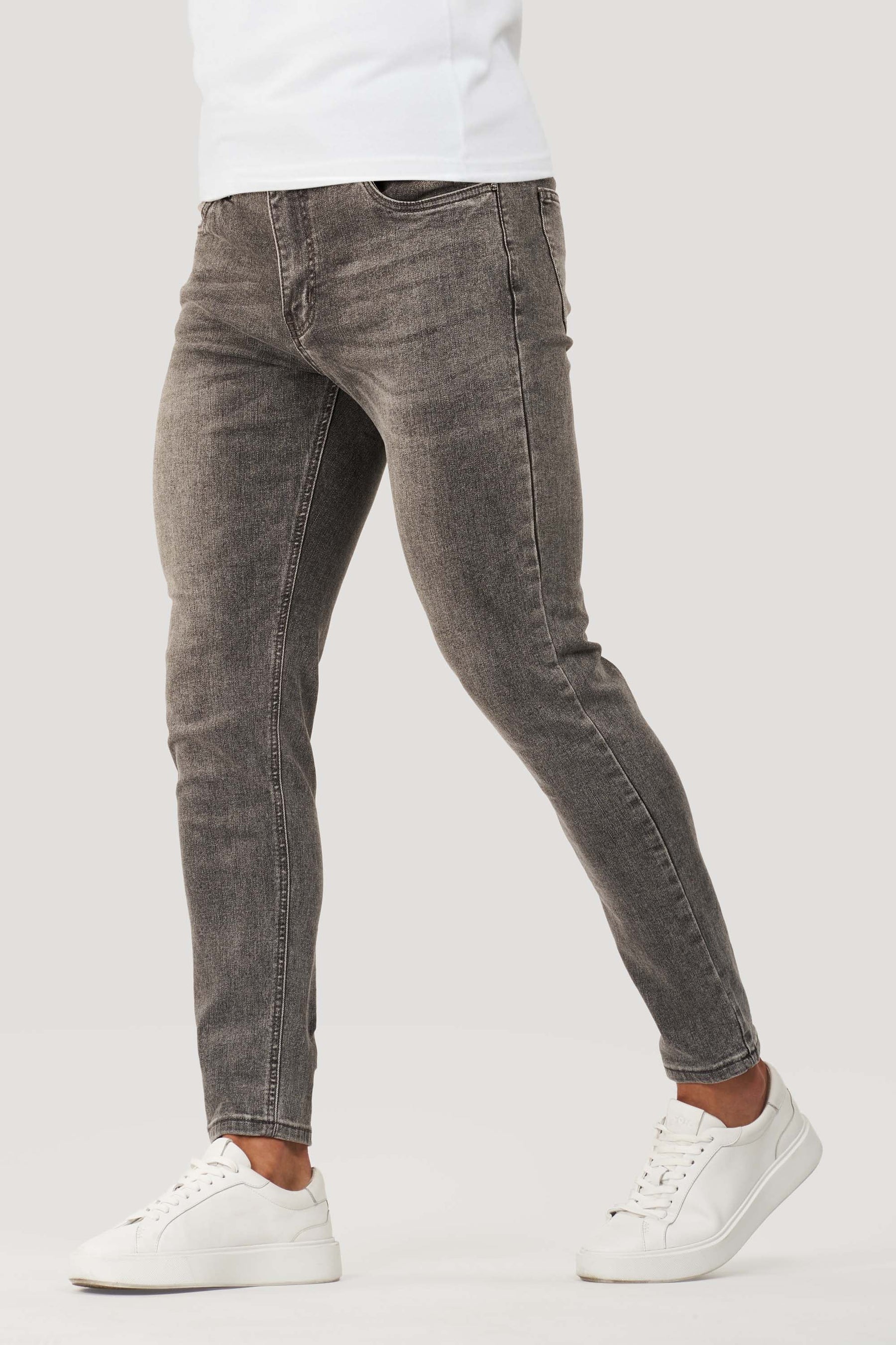 THE JAXON JEANS 2-PACK - Black / Dark Grey