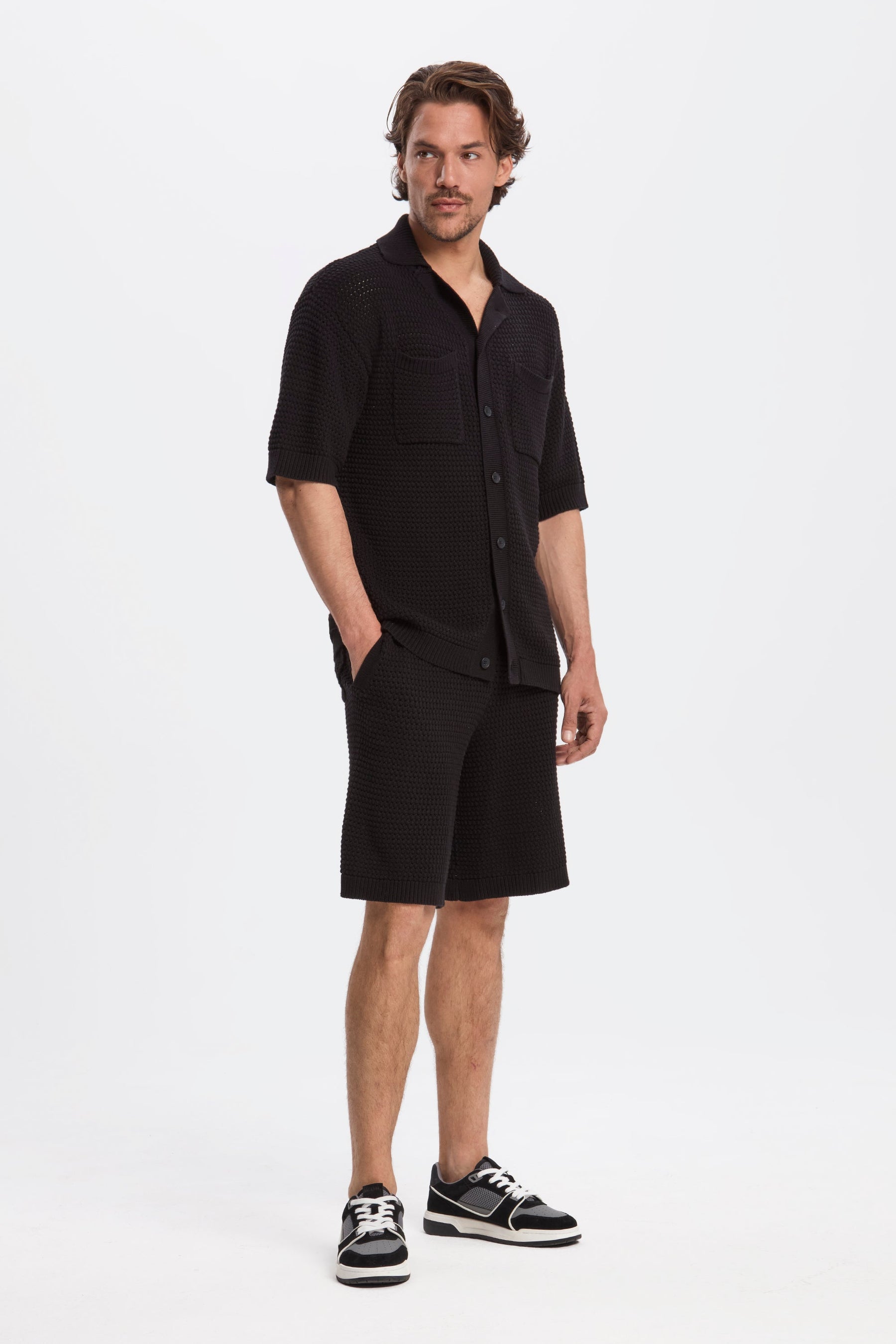 THE MATESE CROCHET SS SHIRT