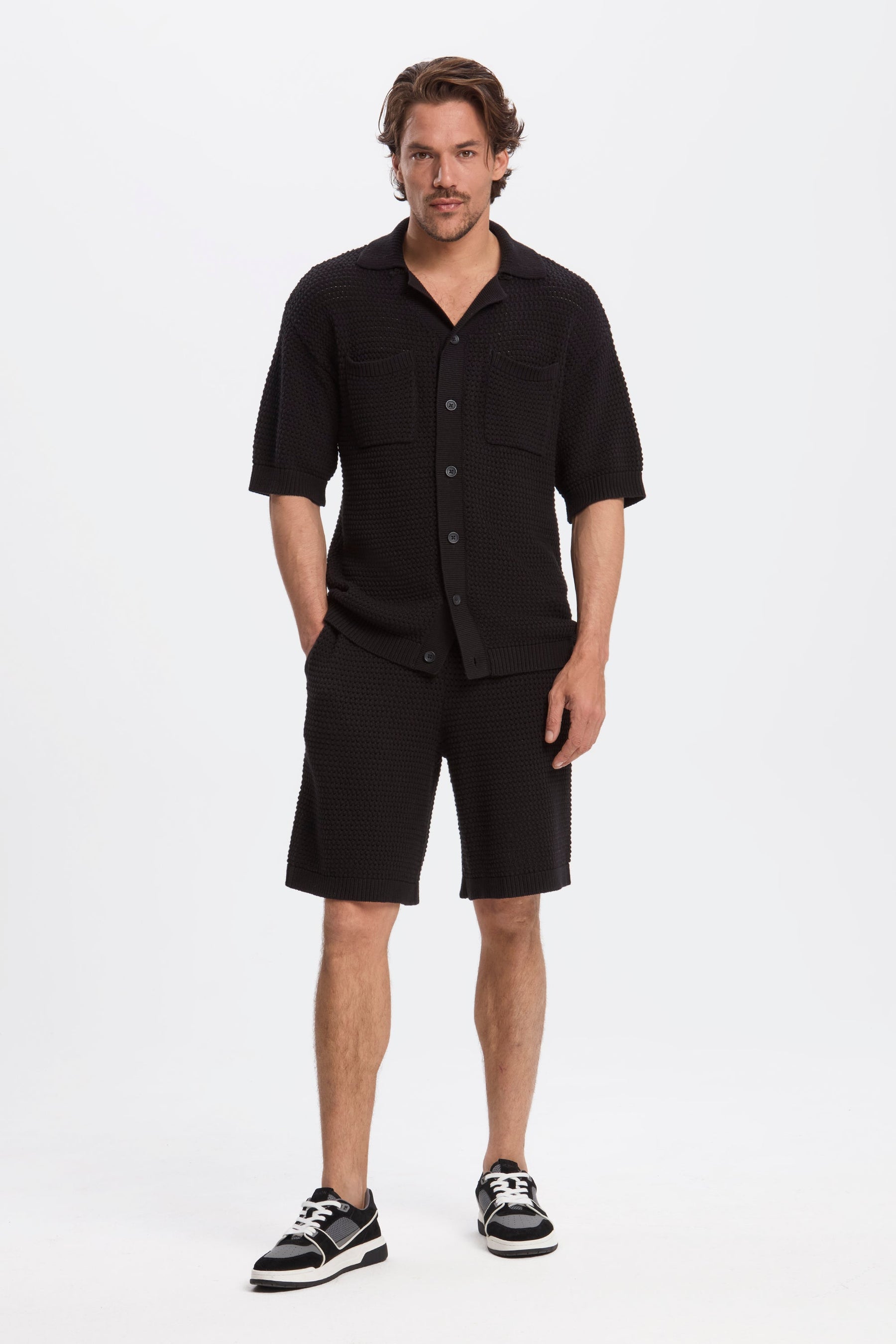 THE MATESE CROCHET SS SHIRT