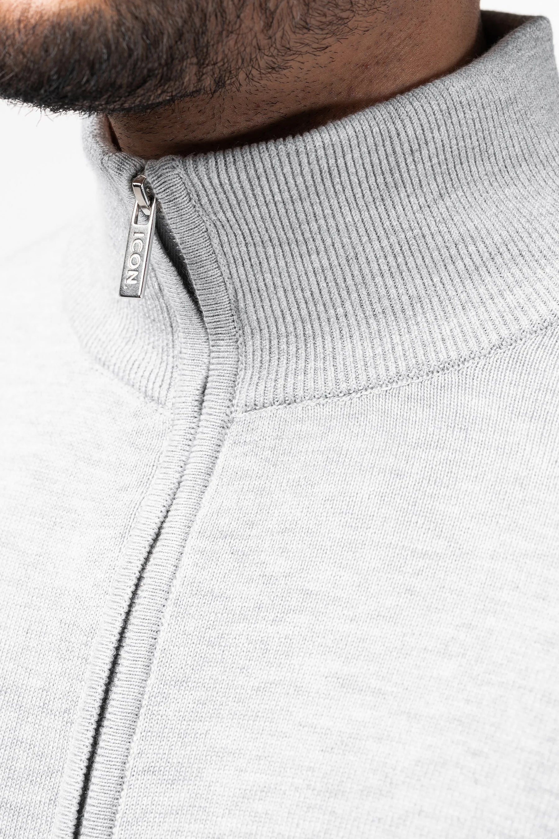 THE SANTONI FULL ZIP SWEATER