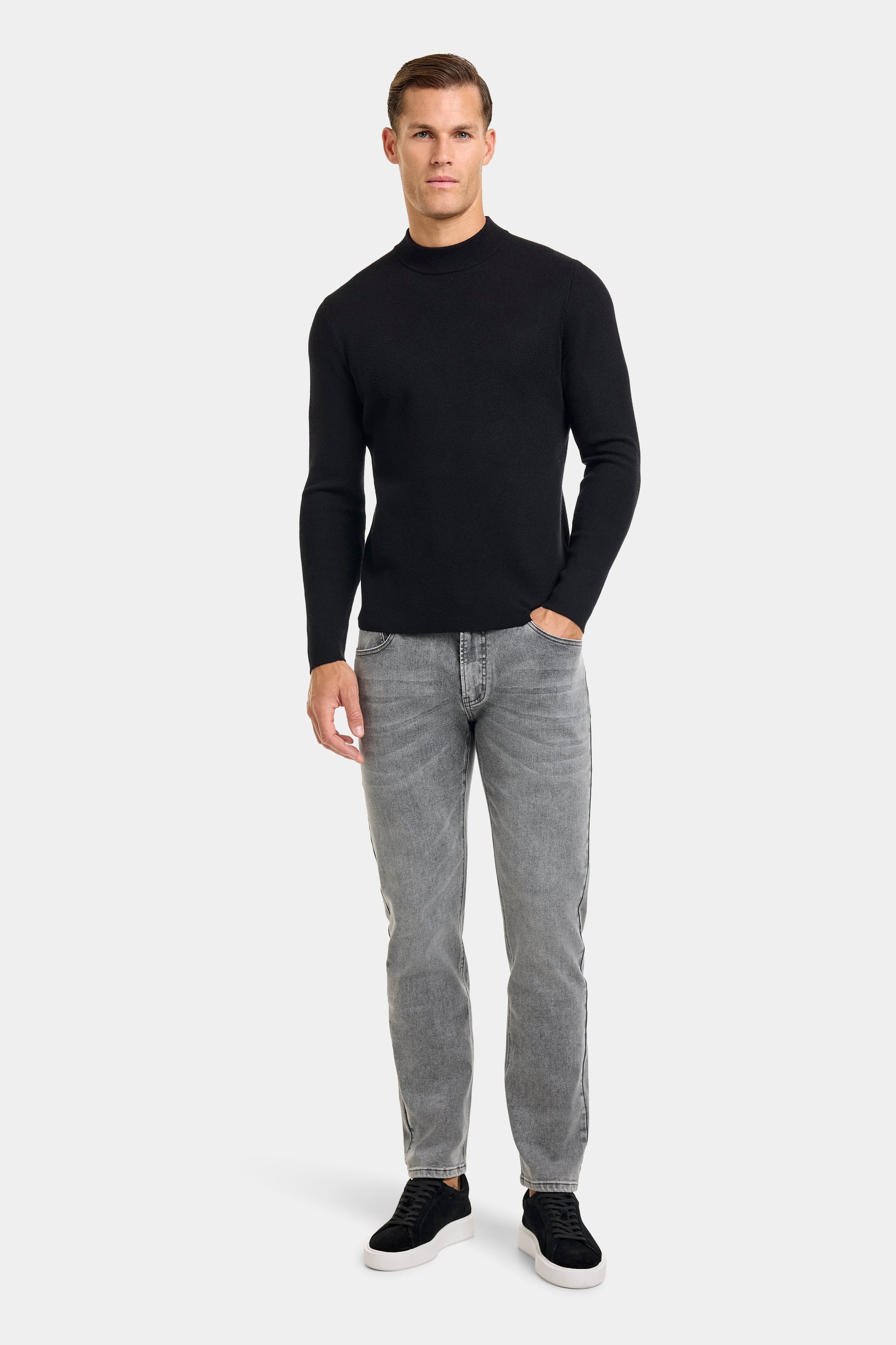 THE COMO MOCK NECK SWEATER