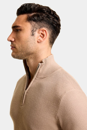 THE FABIO HALF ZIP SWEATER