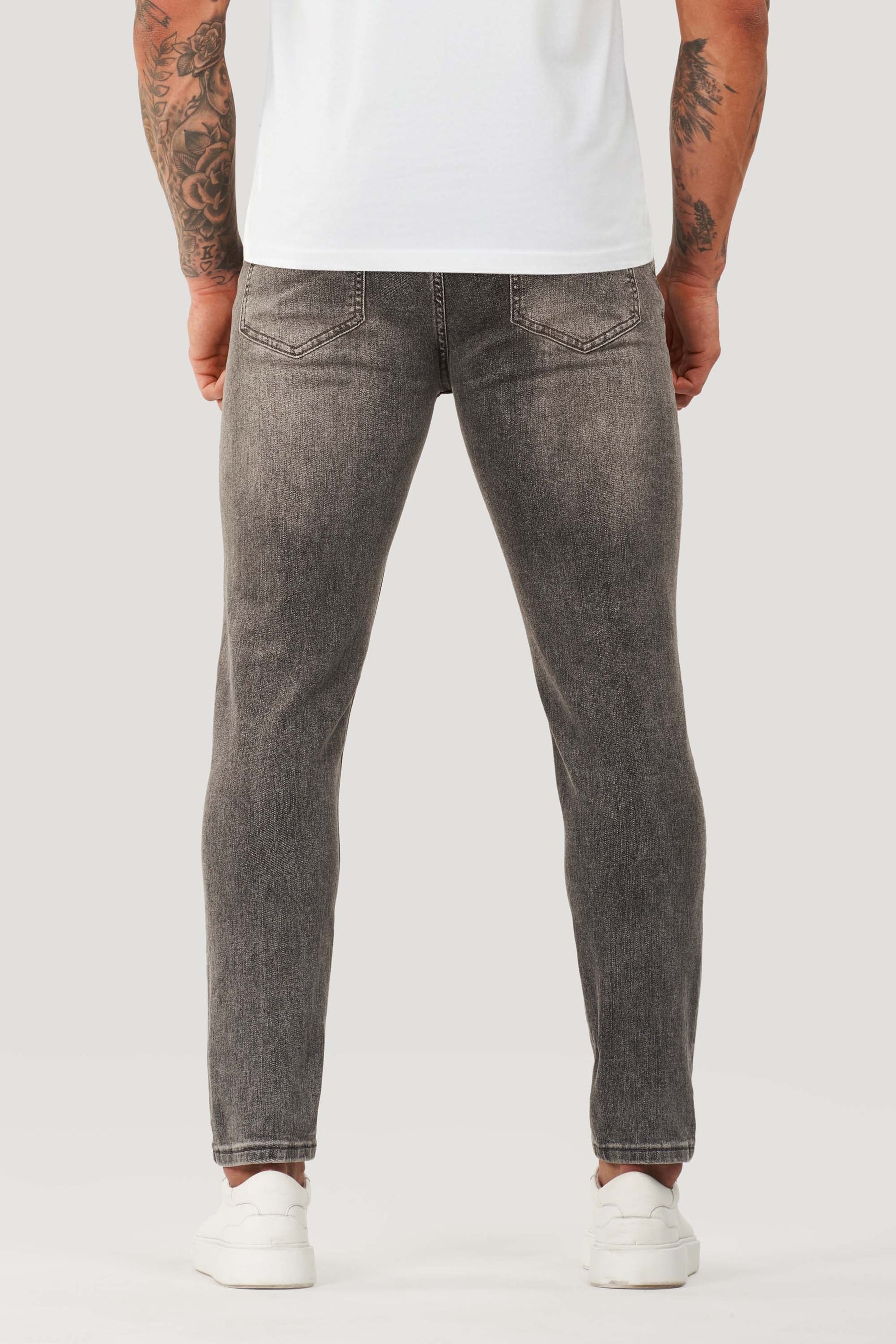 THE JAXON JEANS 2-PACK - Black / Dark Grey