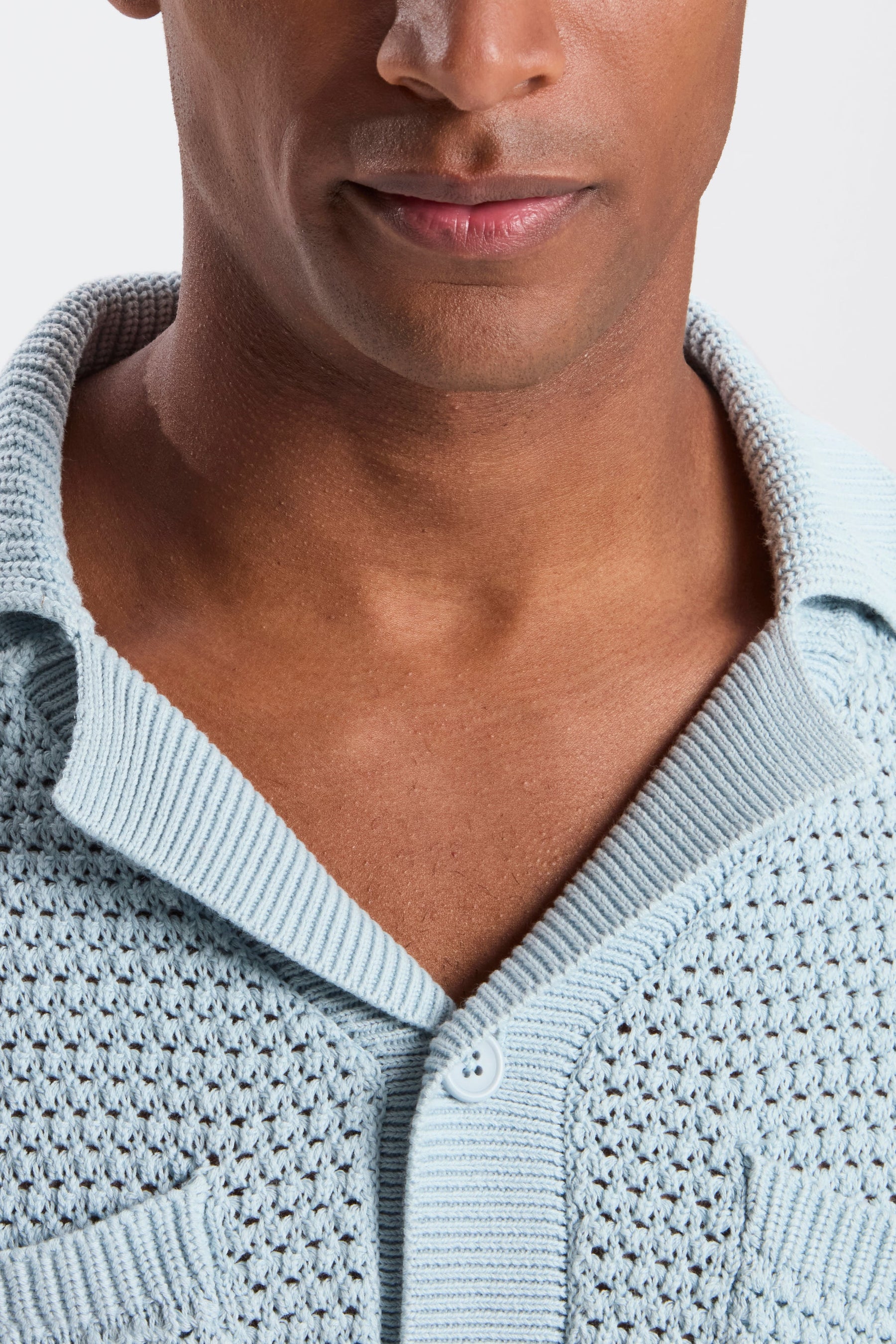 THE MATESE CROCHET SS SHIRT