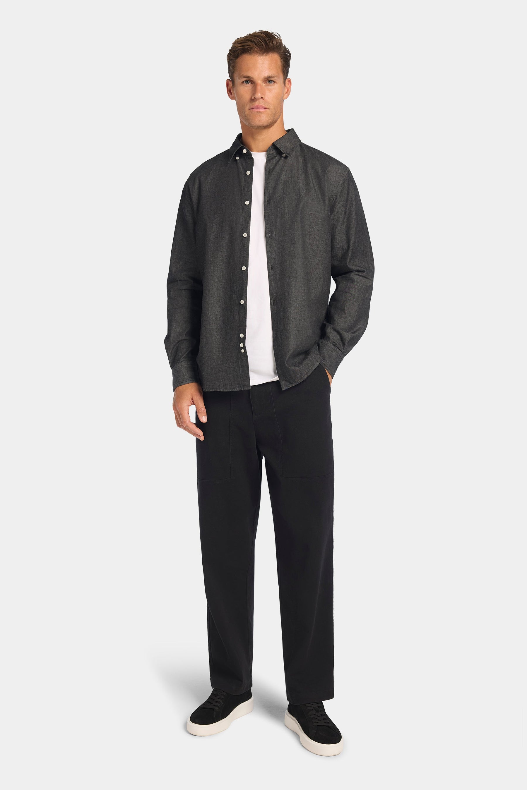 THE CARLO CHAMBRAY SHIRT