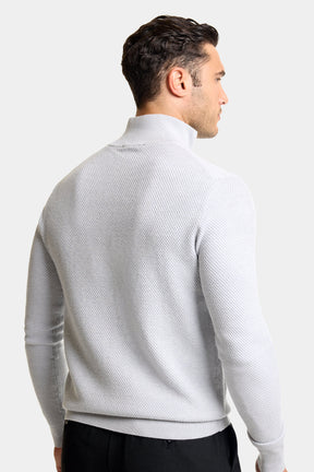 THE FABIO HALF ZIP SWEATER