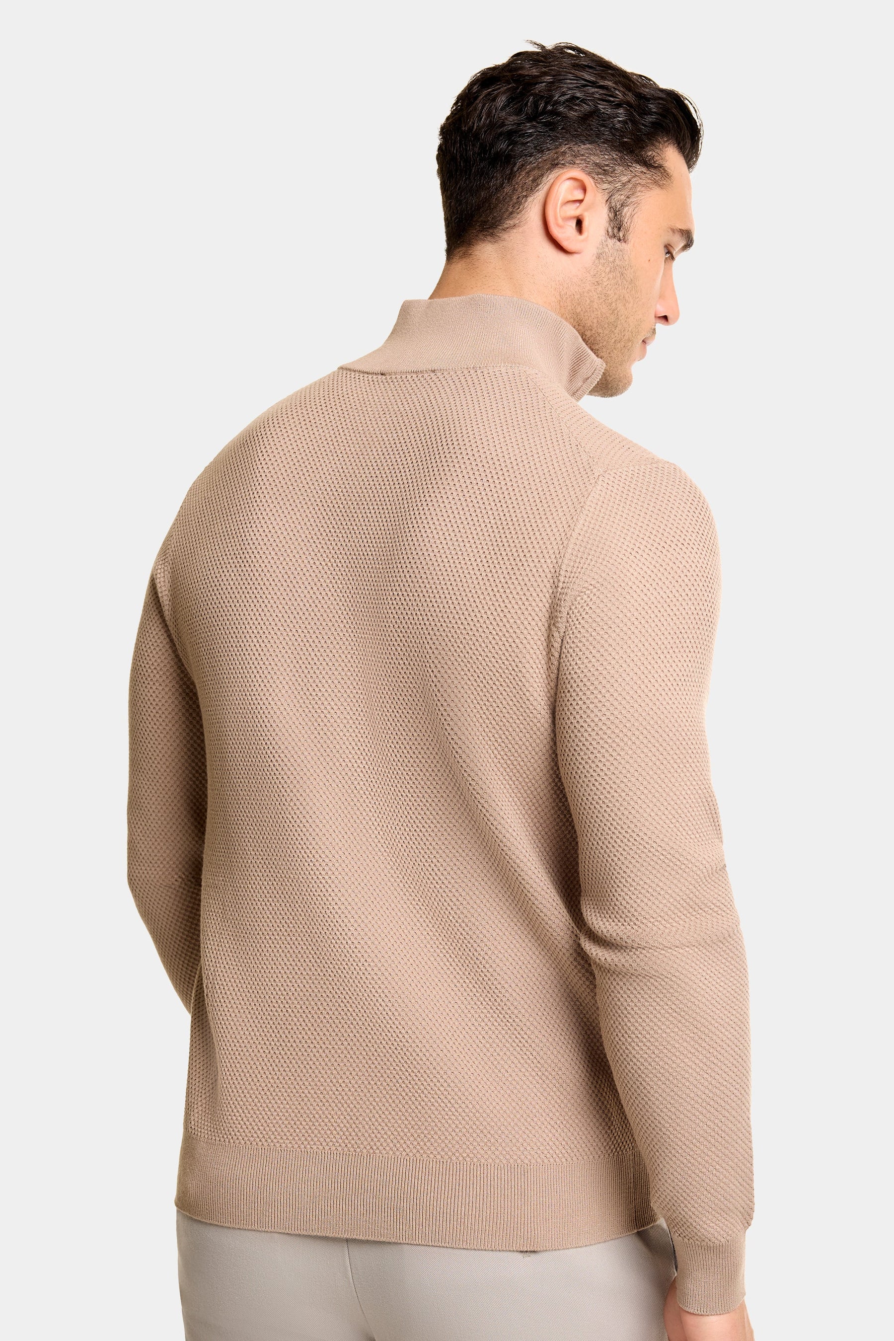 THE FABIO HALF ZIP SWEATER