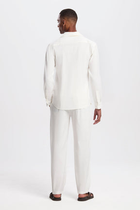 THE LINEN LS SHIRT