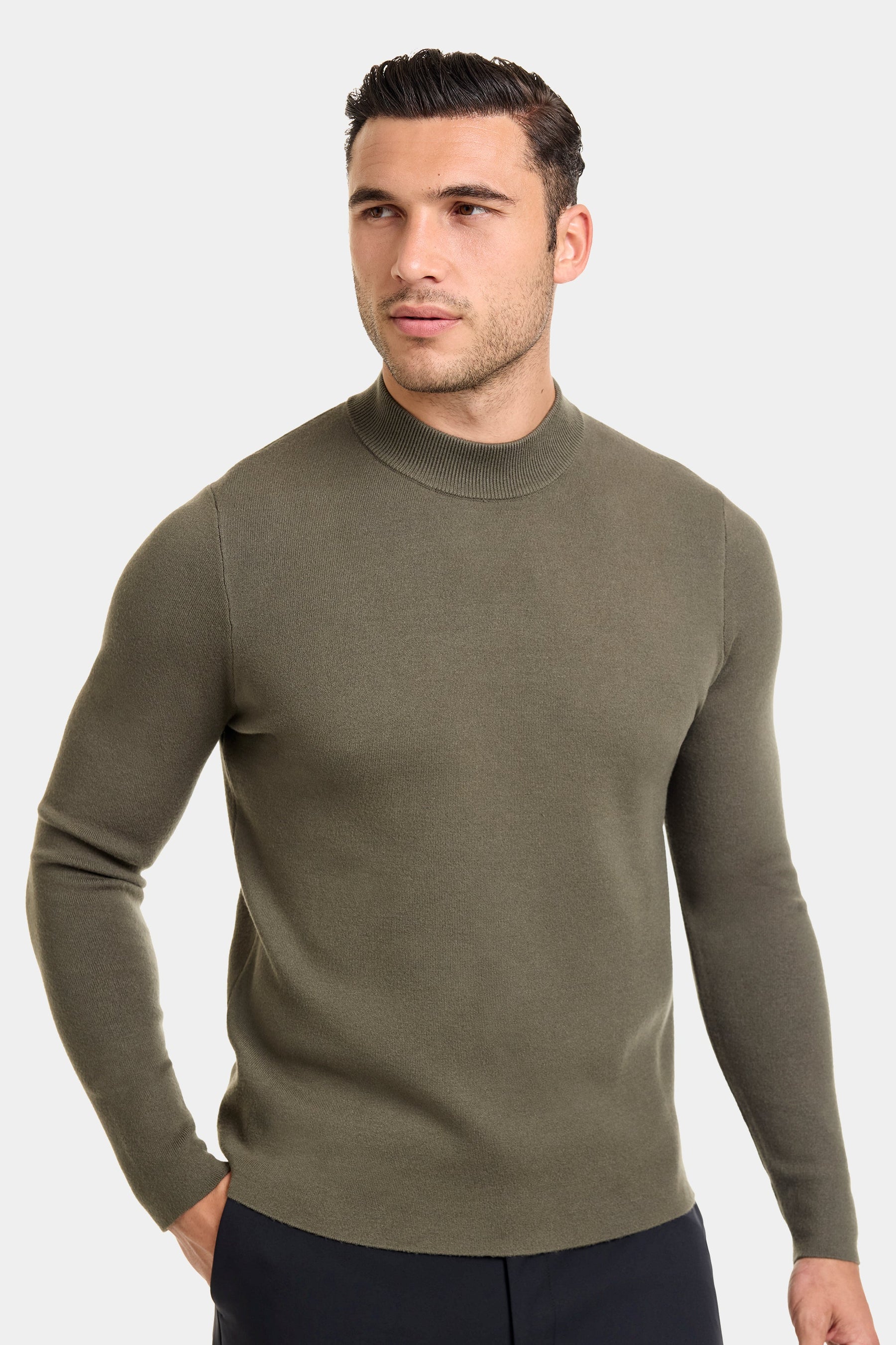 THE COMO MOCK NECK SWEATER