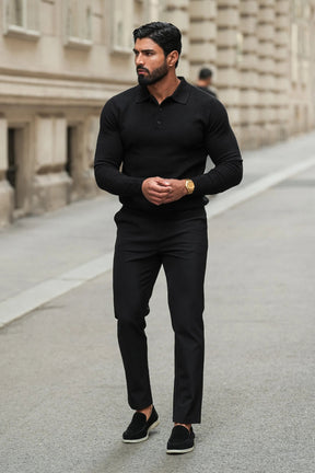 THE AURELIO TROUSERS - Black