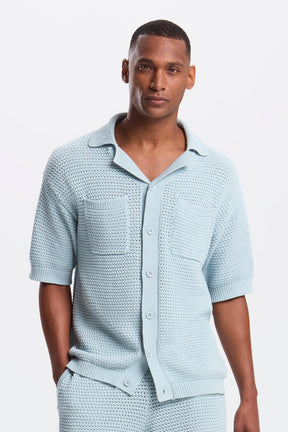 THE MATESE CROCHET SS SHIRT