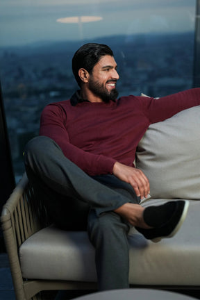 THE AURELIO TROUSERS - Dark Grey