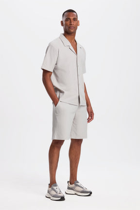 THE PLEATED SS SHIRT