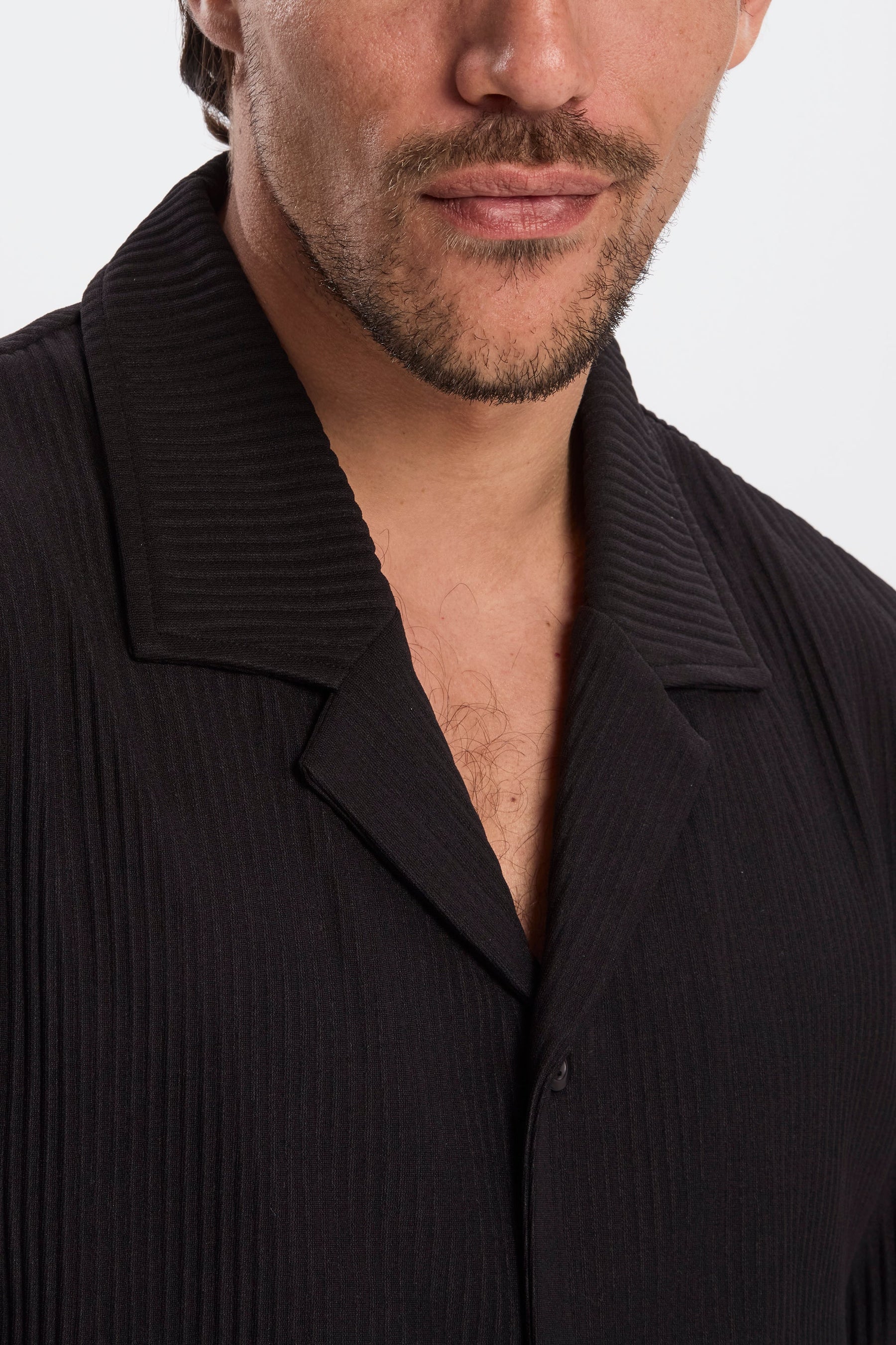 THE PLEATED SS SHIRT