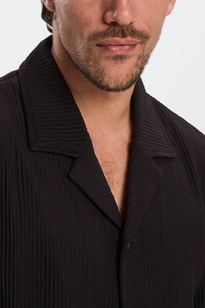 THE PLEATED SS SHIRT