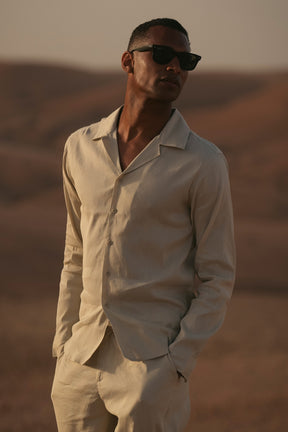 THE LINEN LS SHIRT
