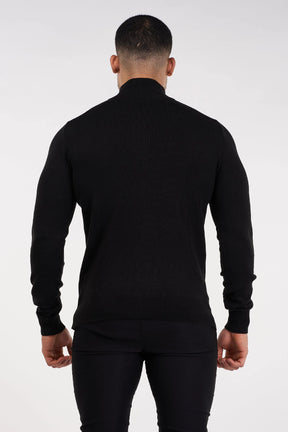 THE SANTONI HALF ZIP SWEATER