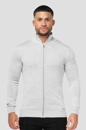 THE SANTONI FULL ZIP SWEATER